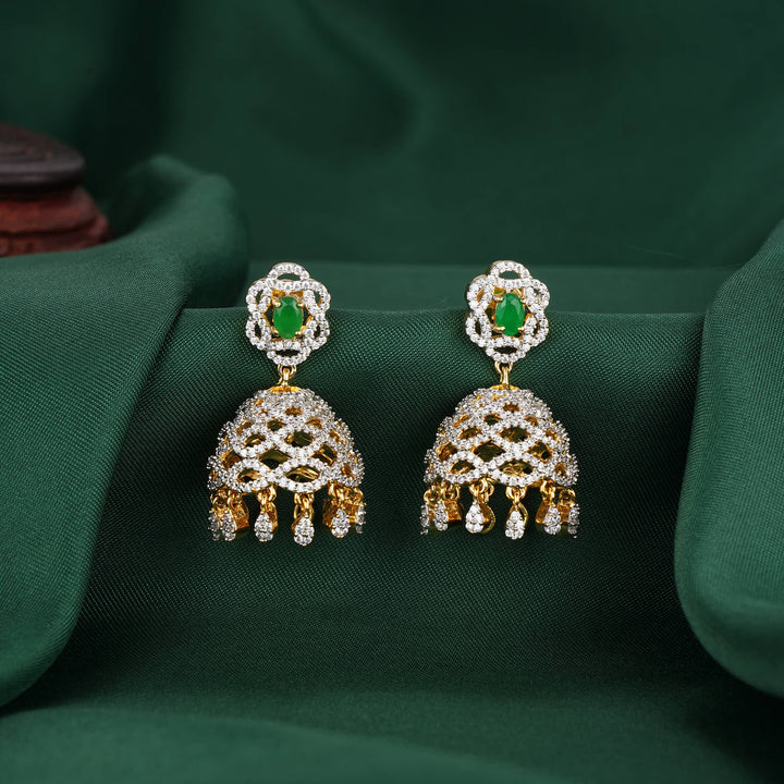 Ornate Avikam Jhumkas