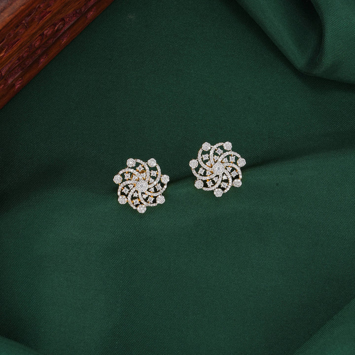 Classic and Everlasting Diamond Design Studs
