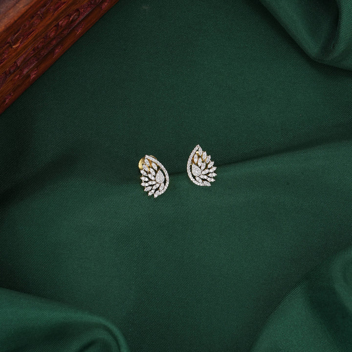 Charm Diamond Design Studs