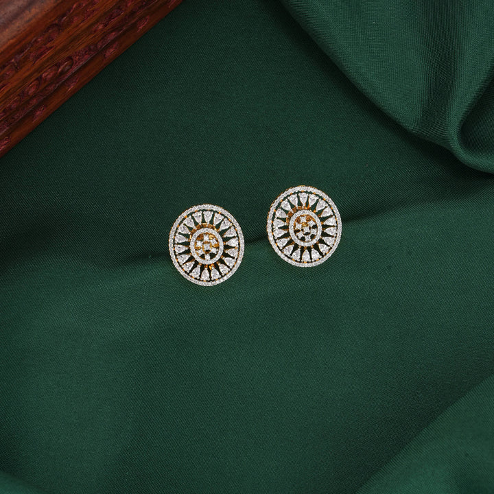 Stunning Diamond Design Studs