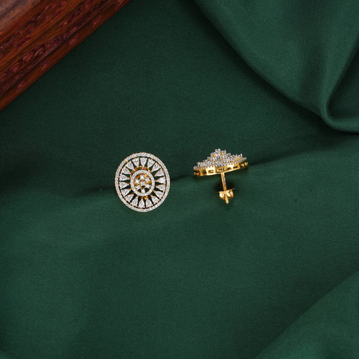 Stunning Diamond Design Studs