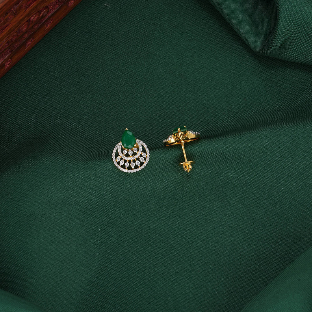 Simply Beautiful Diamond Design Studs