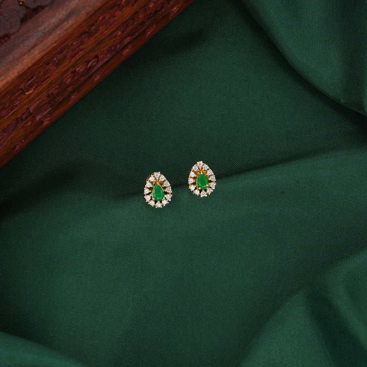 Janani Diamond Design Studs