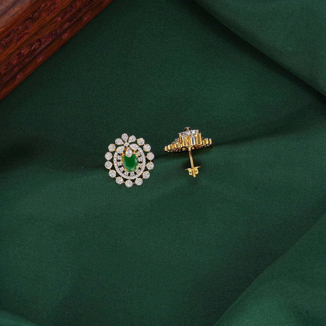 Cutie Diamond Design Studs