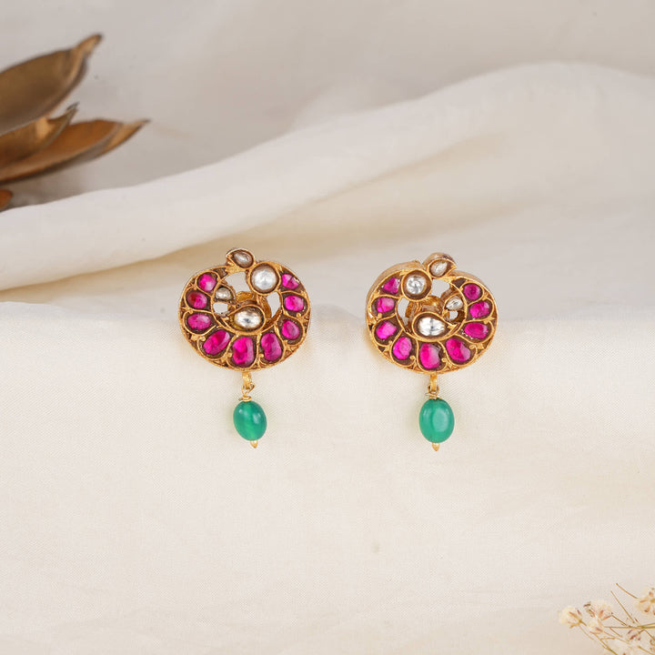 Shinning Kundan Drops