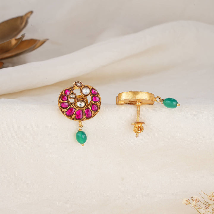 Shinning Kundan Drops