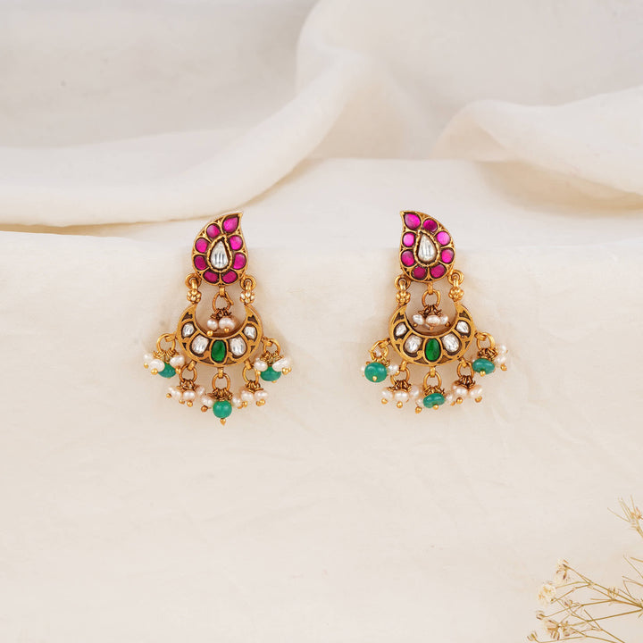 Graceful Legacy Kundan Earrings