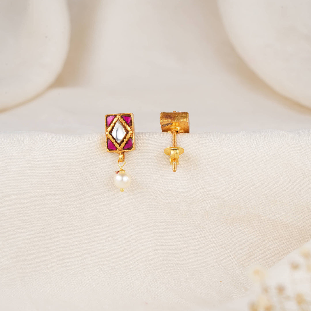 Vibrant Kundan Drops