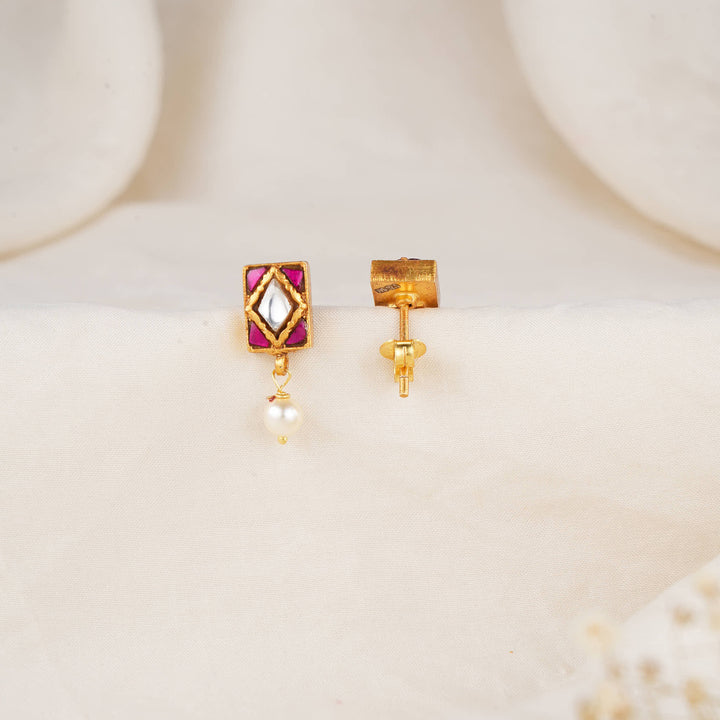 Vibrant Kundan Drops