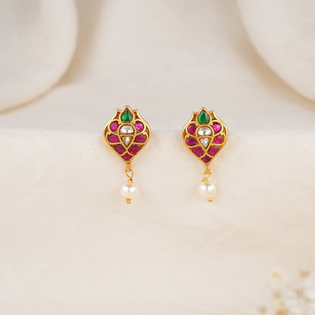 Harishaa Kundan Drops