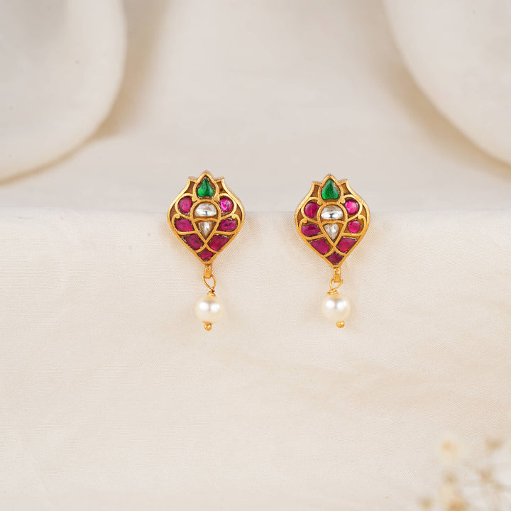 Harishaa Kundan Drops