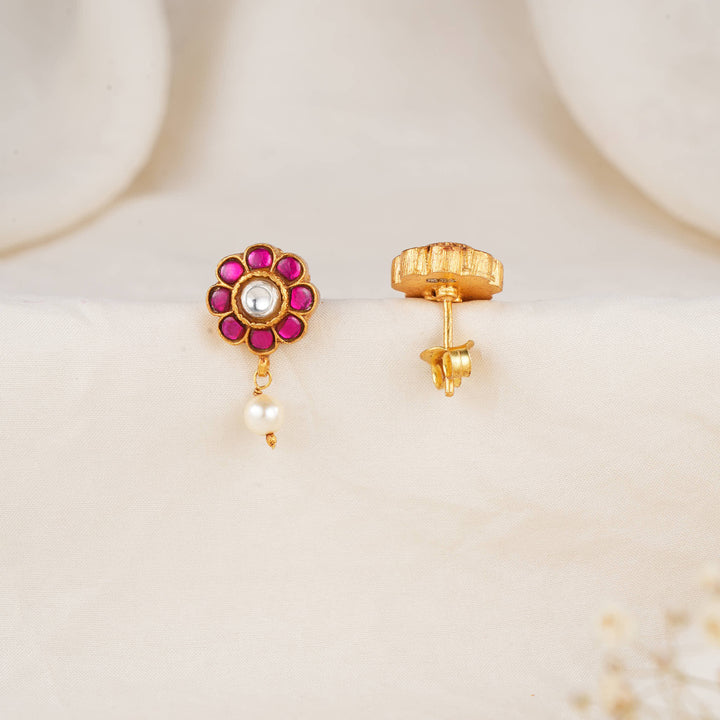 Blooming Kundan Drops