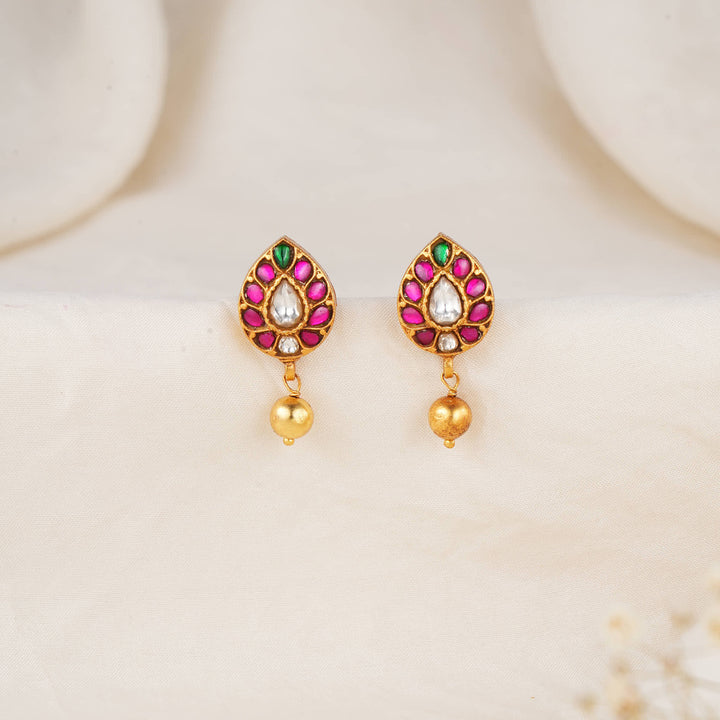 Delicate Flow Kundan Drops