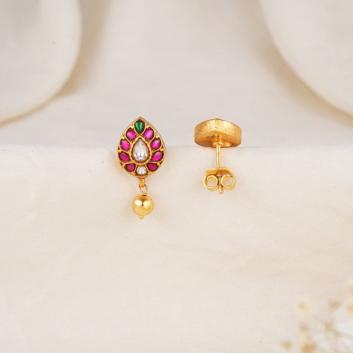 Delicate Flow Kundan Drops