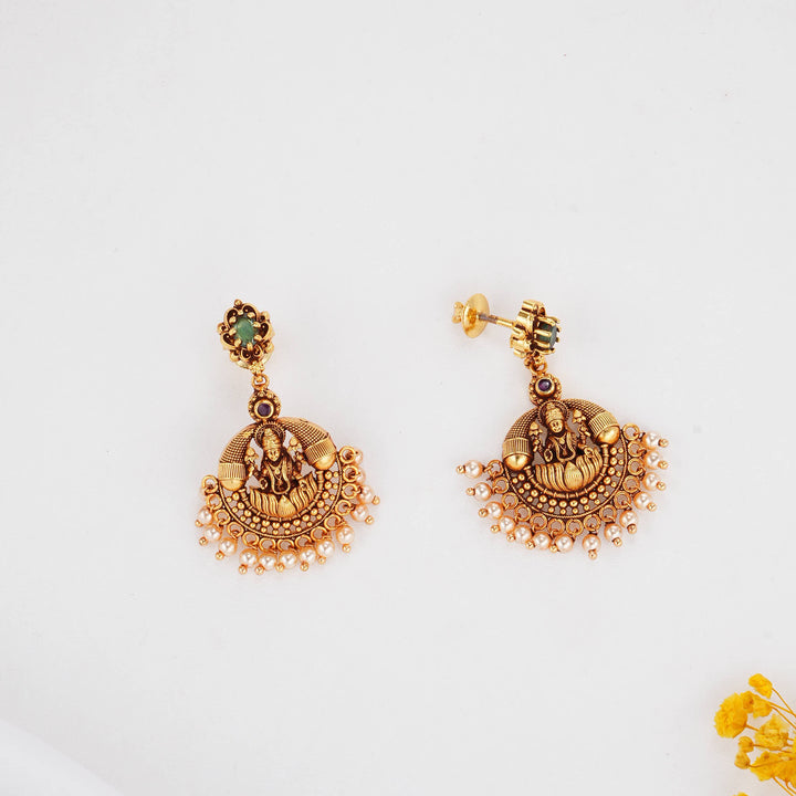 Ornate Flow 3D Spl Earrings