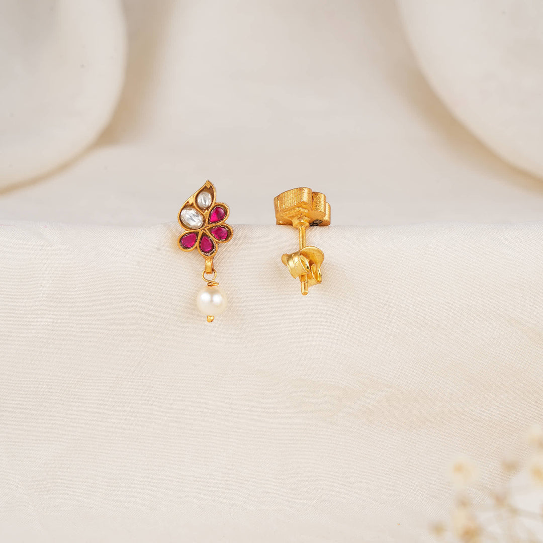 Captivating Kundan Drops