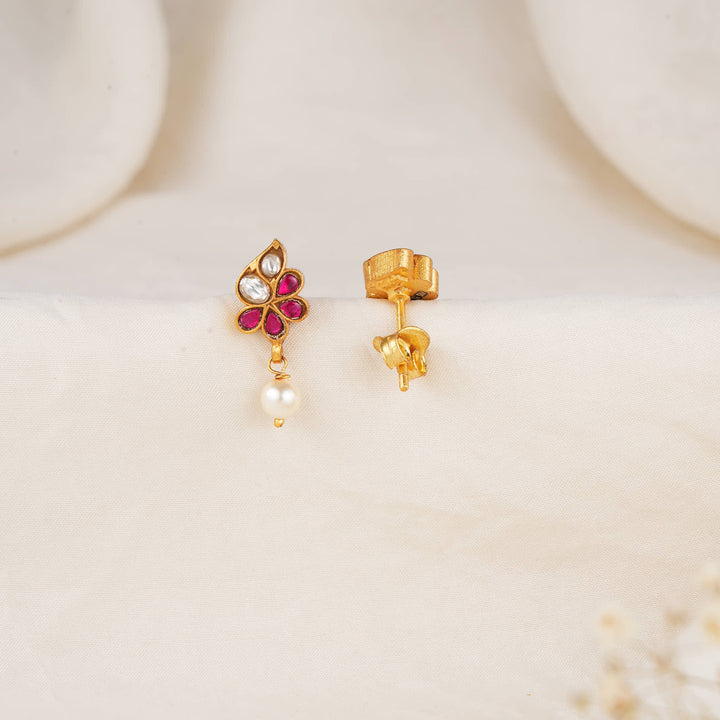 Captivating Kundan Drops