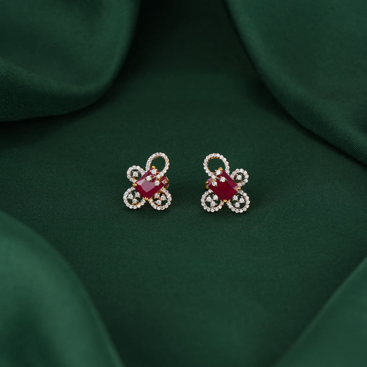 Varshaa  Diamond Design Studs