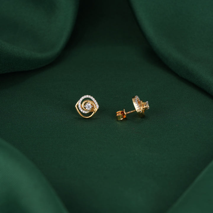 Dharini  Diamond Design Studs