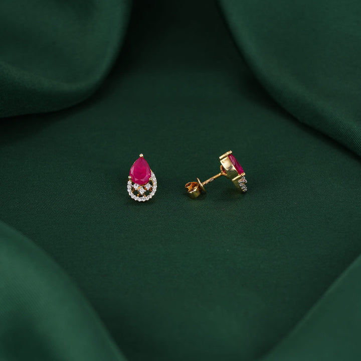 Samairaa  Diamond Design Studs