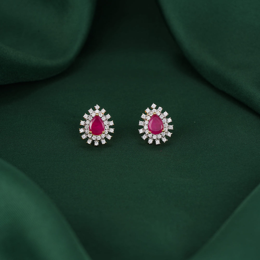 Vershikaa  Diamond Design Studs