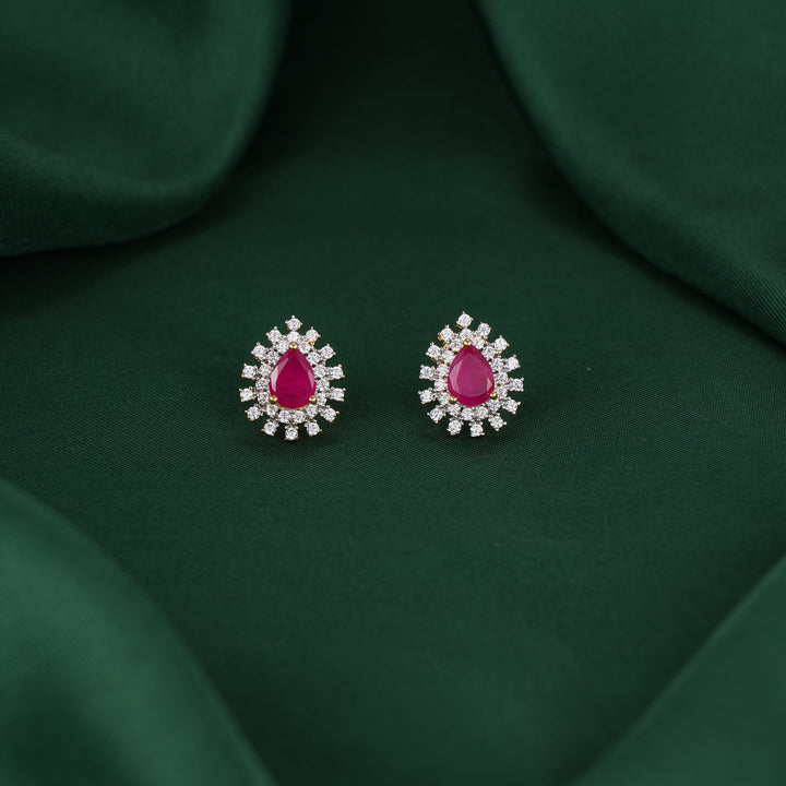 Vershikaa  Diamond Design Studs