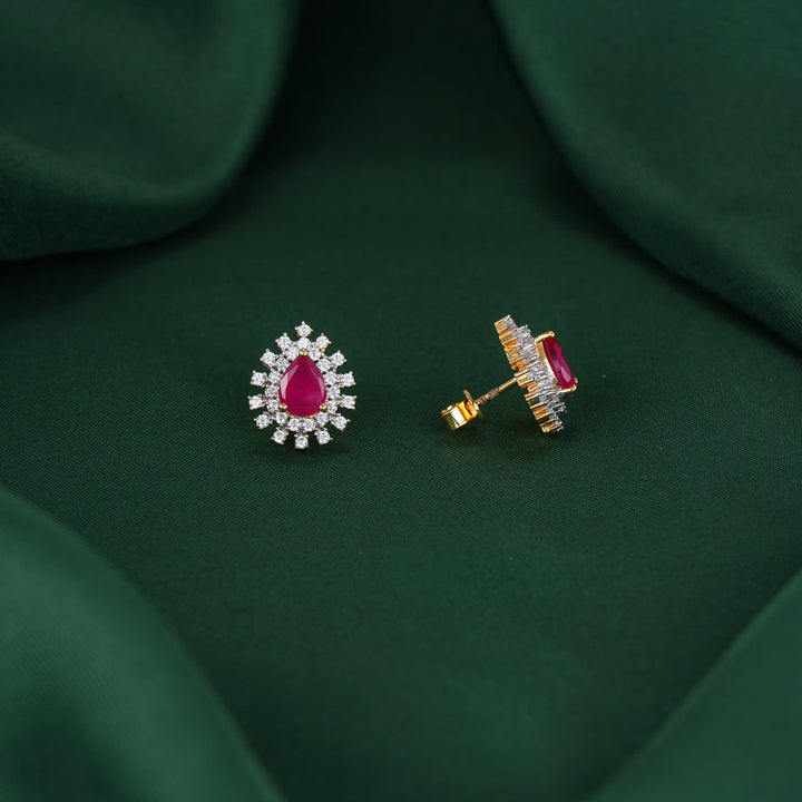 Vershikaa  Diamond Design Studs