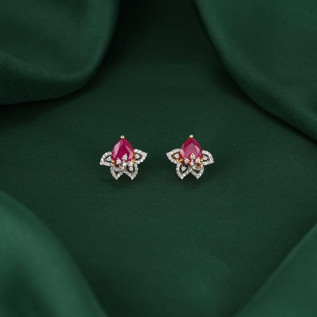 Versatile Diamond Design Studs