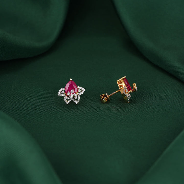 Versatile Diamond Design Studs