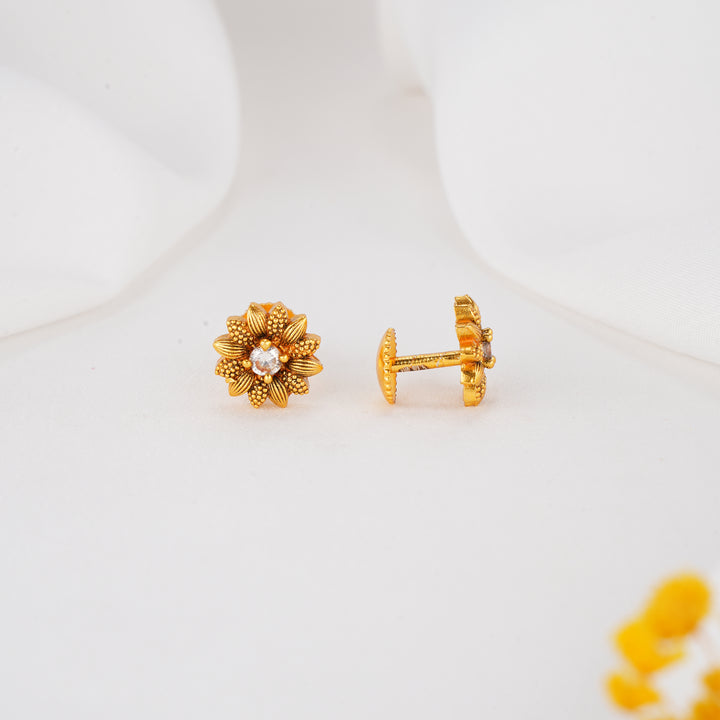 Flower-Inspired Nagas Studs