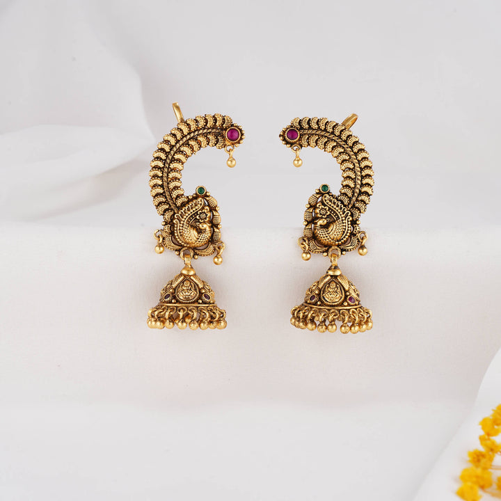 Intricate Nagas Jhumkas