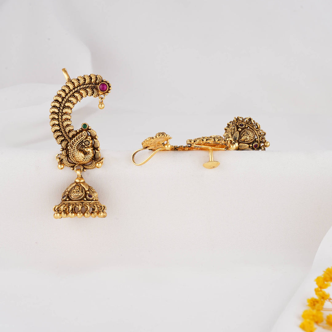 Intricate Nagas Jhumkas