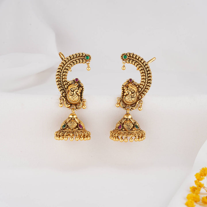 Gracefully Beautiful Nagas Jhumkas