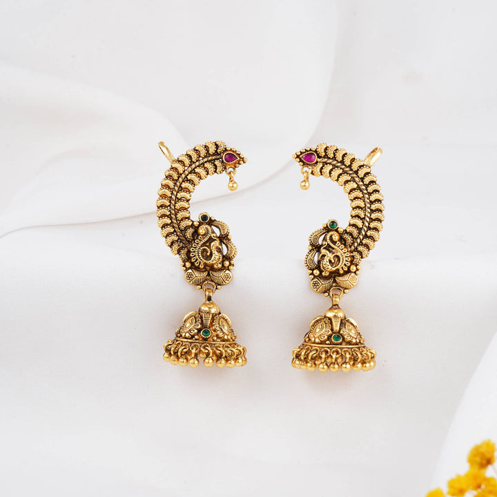 Brilliantly Sparkle Nagas Jhumkas