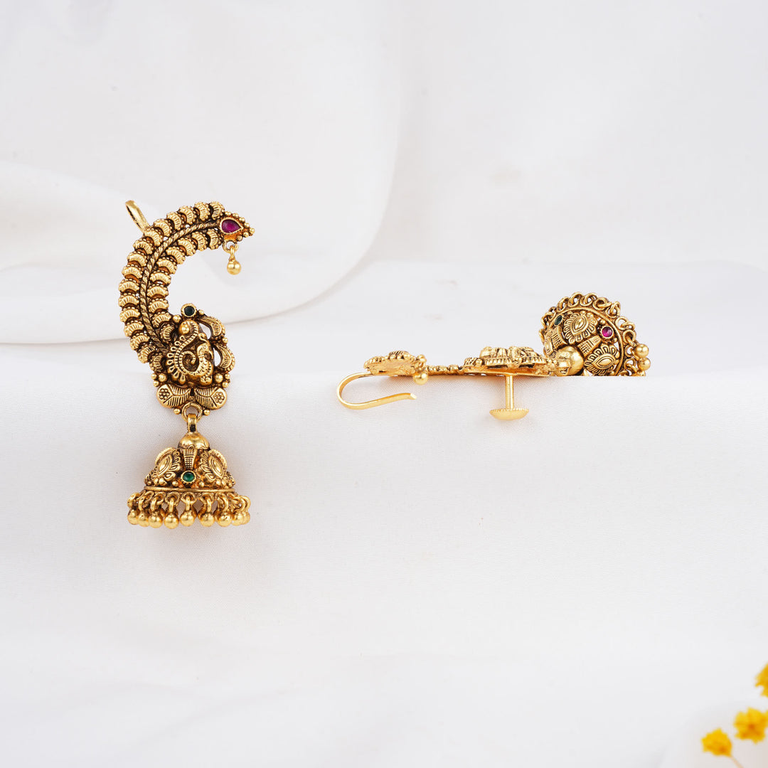 Brilliantly Sparkle Nagas Jhumkas