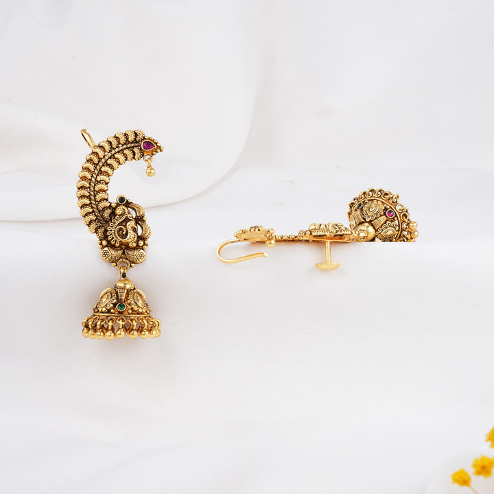 Brilliantly Sparkle Nagas Jhumkas