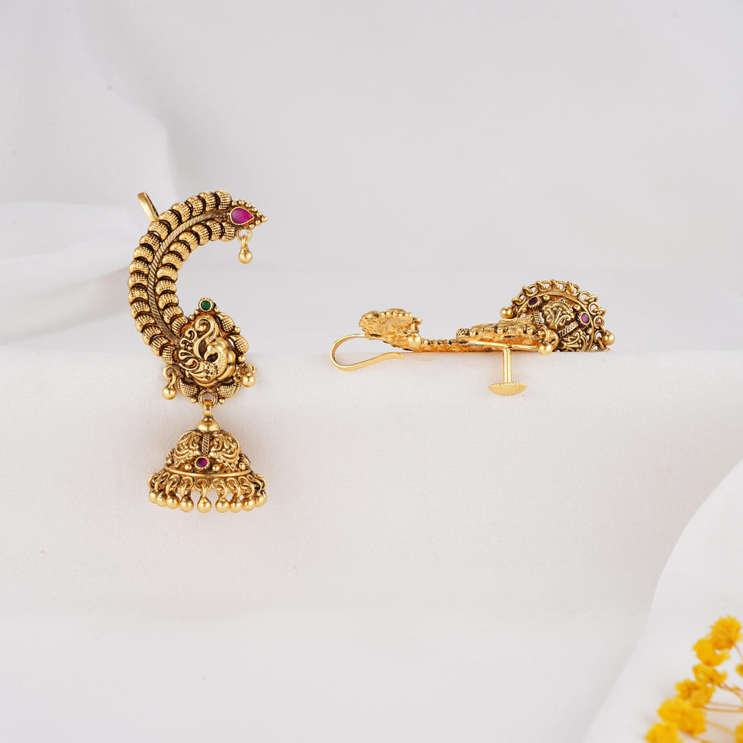 Glows with Uniqueness Nagas Jhumkas