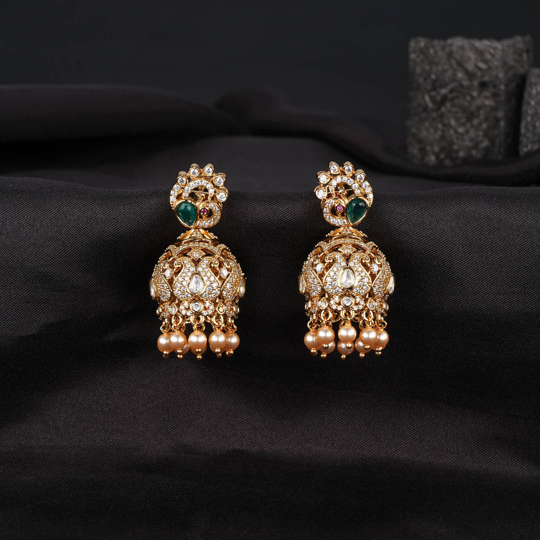 Vershikaa  Victorian Jhumkas