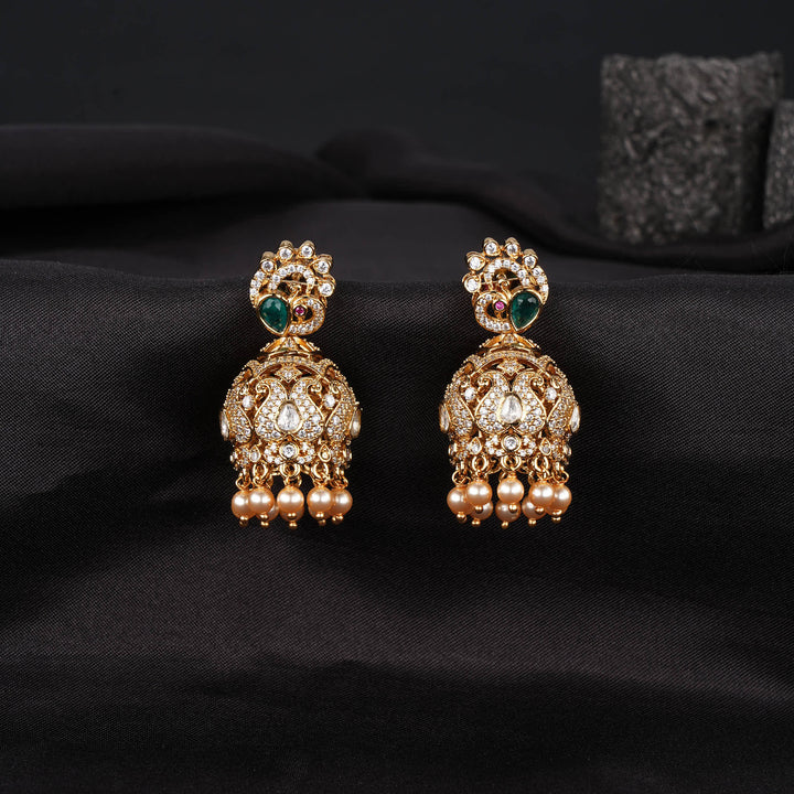 Vershikaa  Victorian Jhumkas