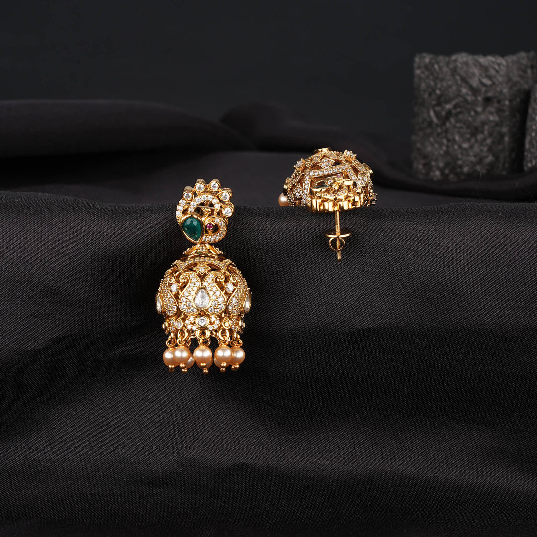 Vershikaa  Victorian Jhumkas