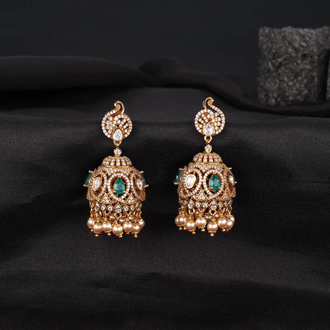 Nethraa Victorian Jhumkas