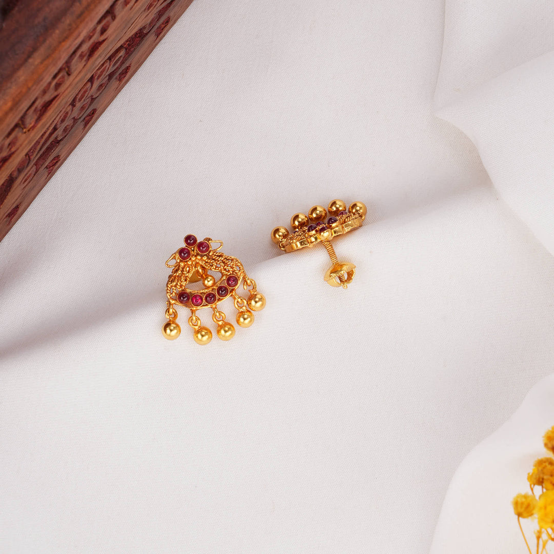 Glowing Craft Drop Earrings