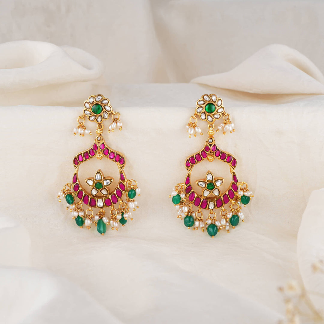 Sensational Kundan Earrings