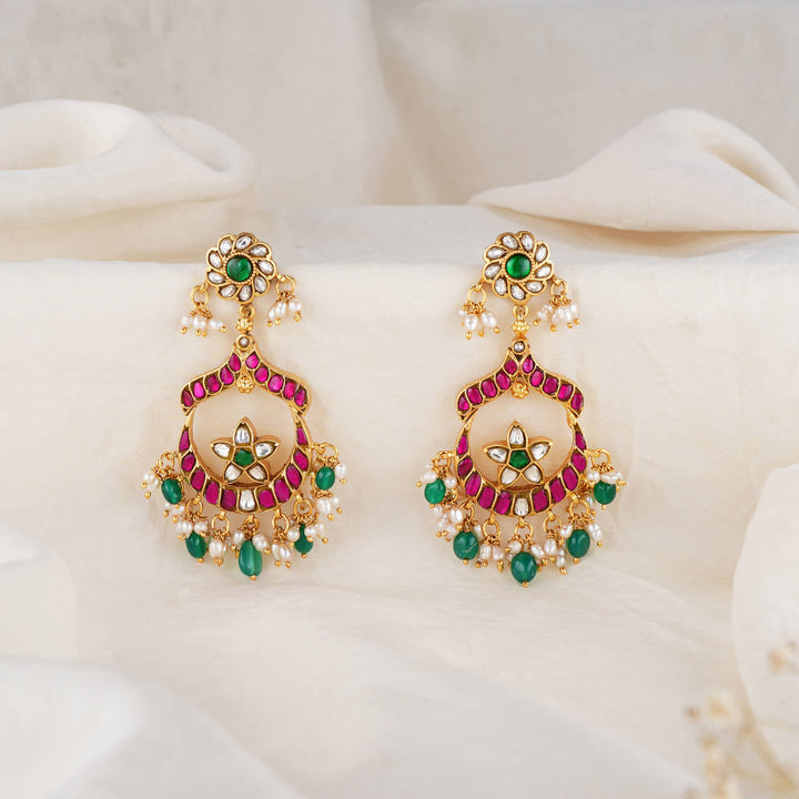 Sensational Kundan Earrings