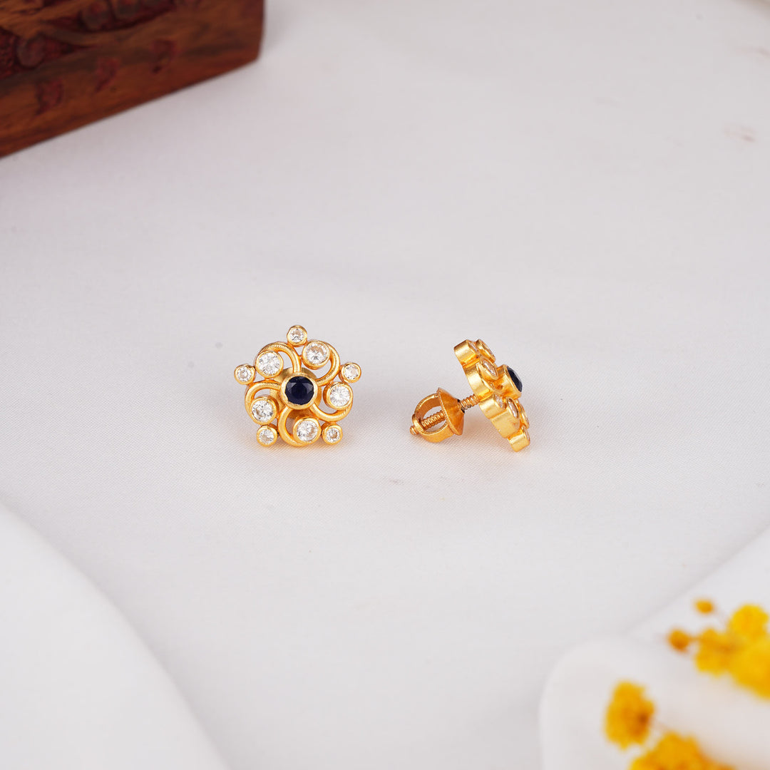 Elaraine  Stone Studs