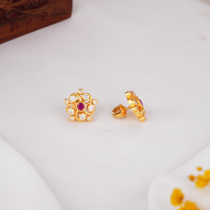 Sharikha  Stone Studs