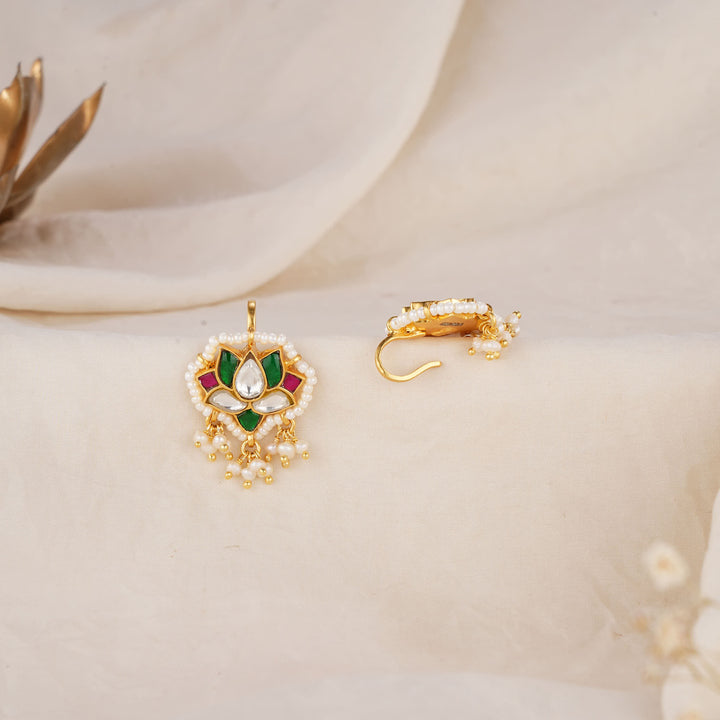 Lotus-Inspired Bugadi Earrings