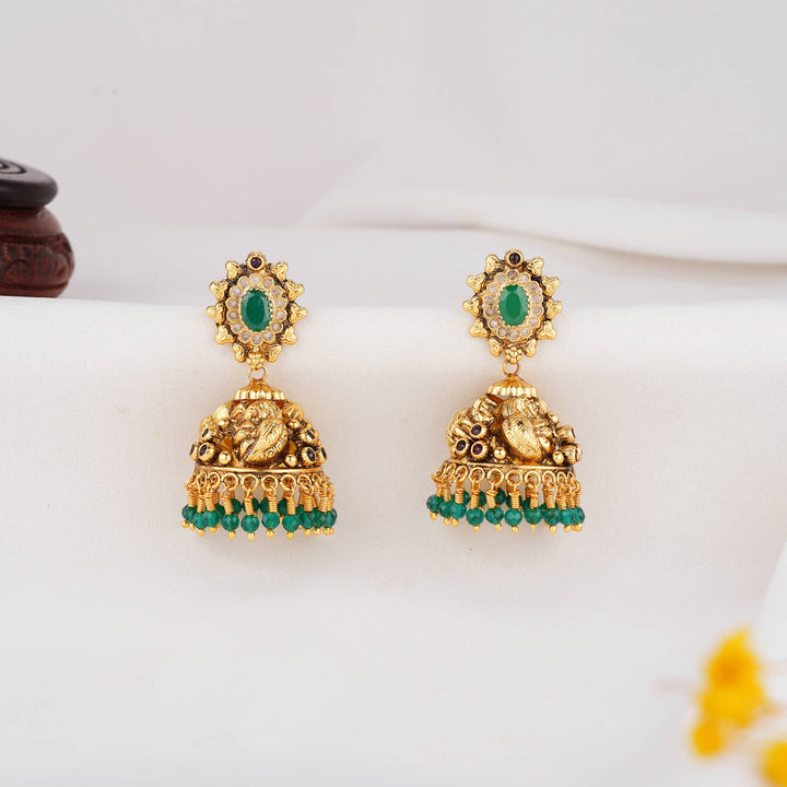 Swings with Elegance Nagas Jhumkas