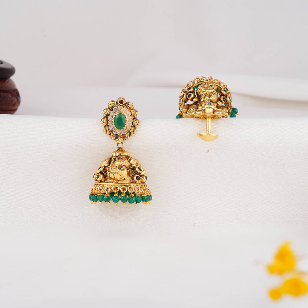 Ornate Flow Nagas Jhumkas