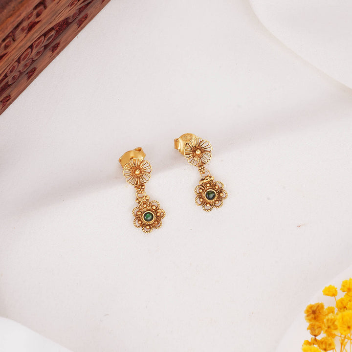 Flower-Inspired Stone Drops